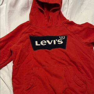 Levi's Bold Red Pullover Hoodie